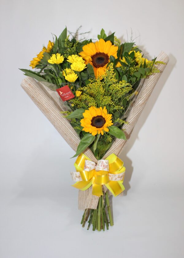 Buquê de 4 Girassóis