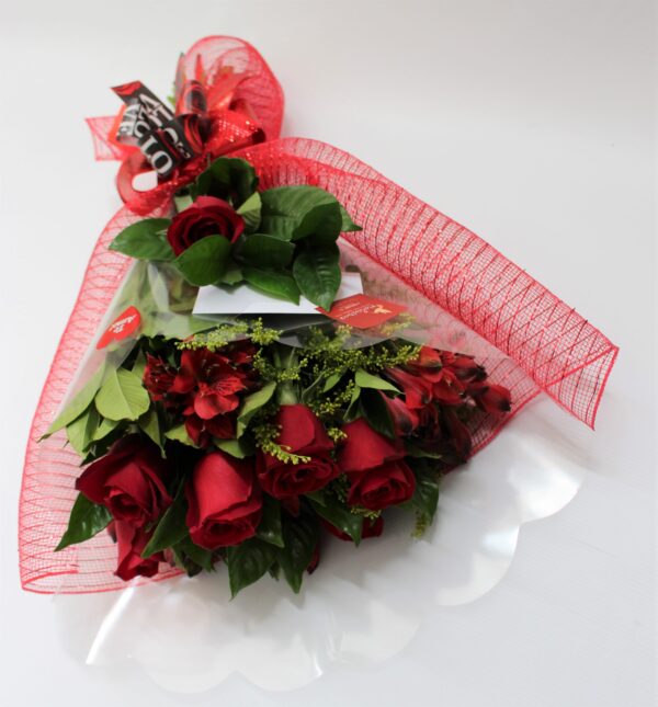 Buquê de Rosa com 6 Botões