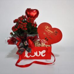 Caixa Love e Bombons