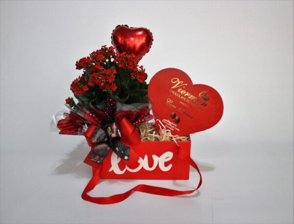 Caixa Love e Bombons