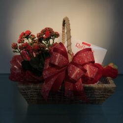 Cesta de Flores Raffaello