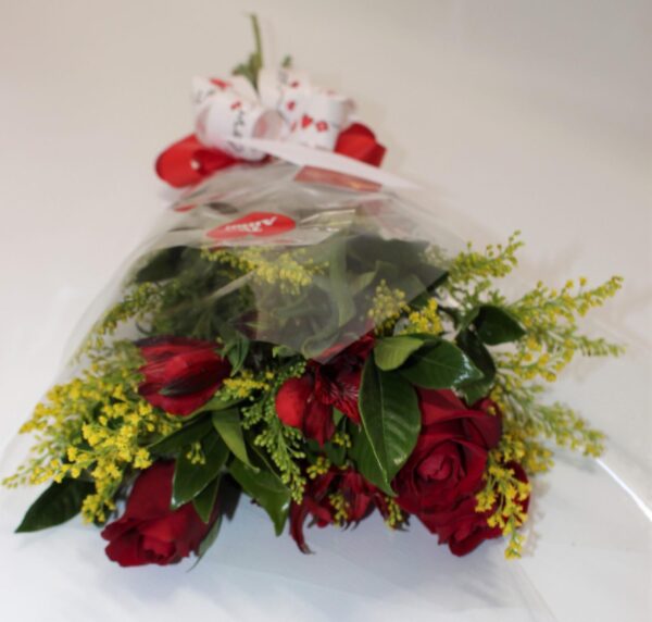 Buquê 3 Rosas Embaladas